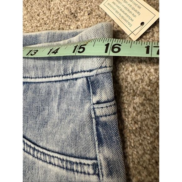 Time and Tru Stretch denim jeans pull-on jeggings size large - Picture 4 of 9